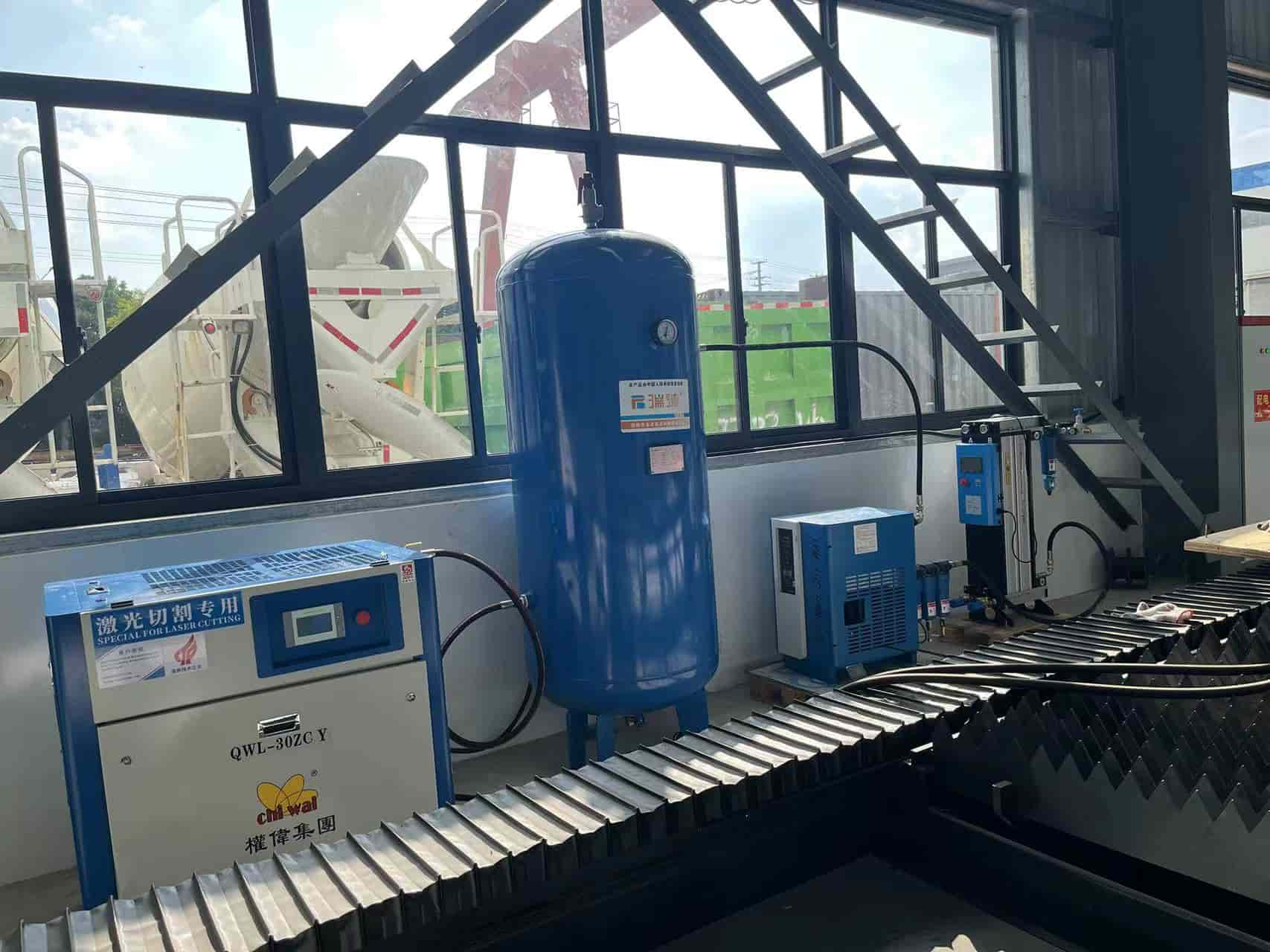 Time Utilization of Screw Air Compressors and Dealing with Rusty Pipelines