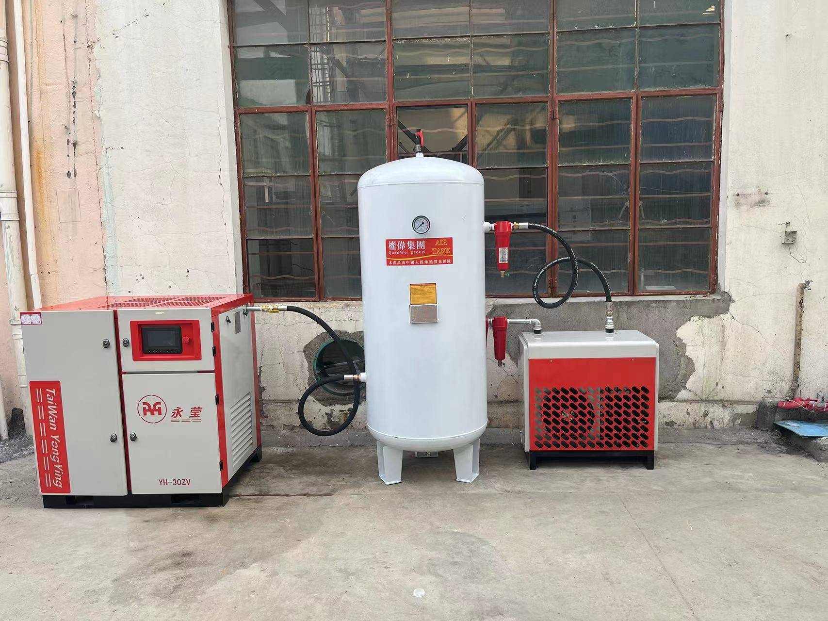 Routine maintenance of air compressor